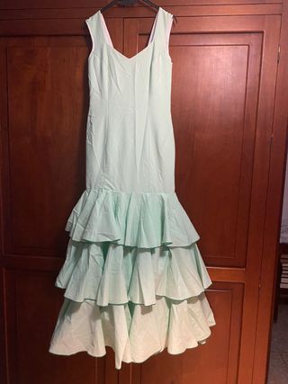 Vestido de gitana liso