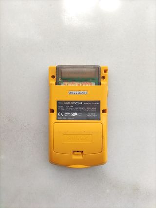 Game boy Color Amarilla + Juegos