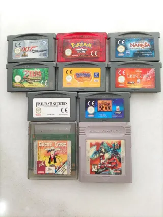 Game boy Color Amarilla + Juegos
