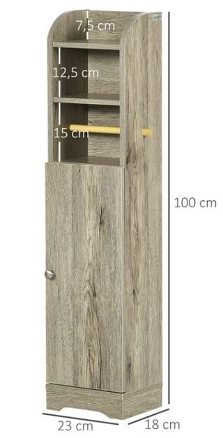 * Mueble baño con portarollos NUEVO