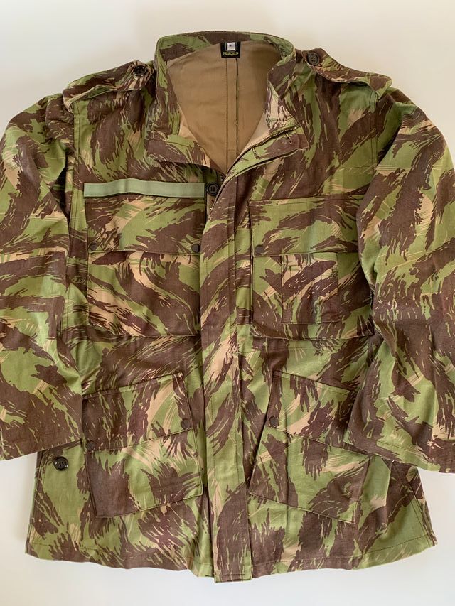 Chaqueta Camo Lizard Paracaidistas Portugal VTG 80
