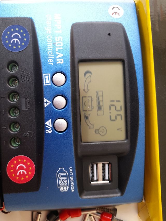 CONTROLADOR 100AM MPPT REGULADOR