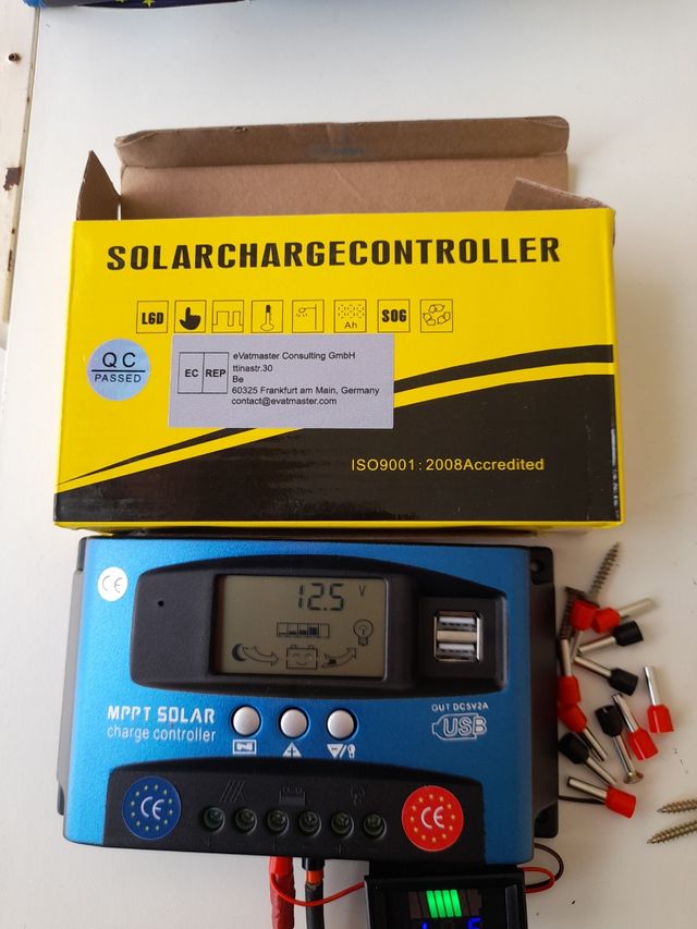 CONTROLADOR 100AM MPPT REGULADOR