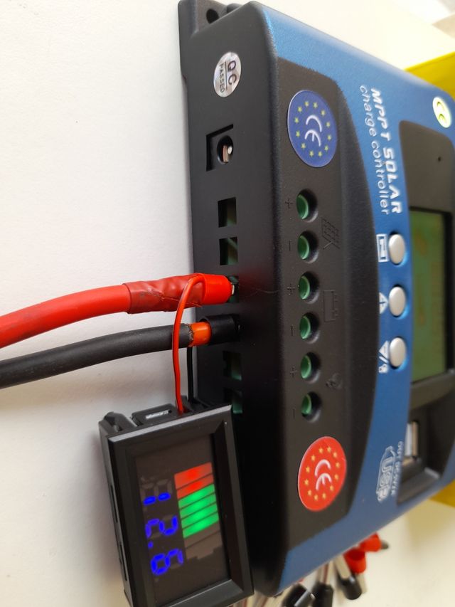 CONTROLADOR 100AM MPPT REGULADOR