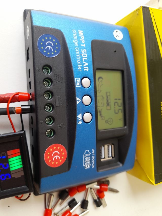 CONTROLADOR 100AM MPPT REGULADOR