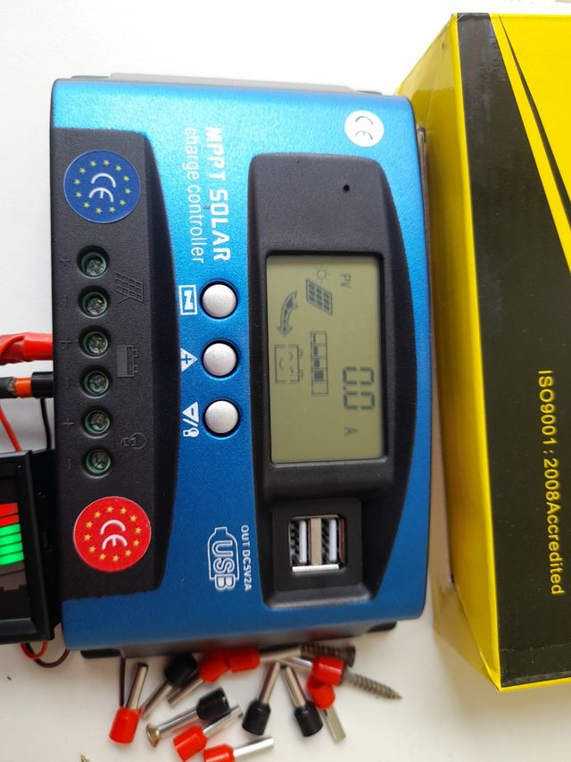 CONTROLADOR 100AM MPPT REGULADOR