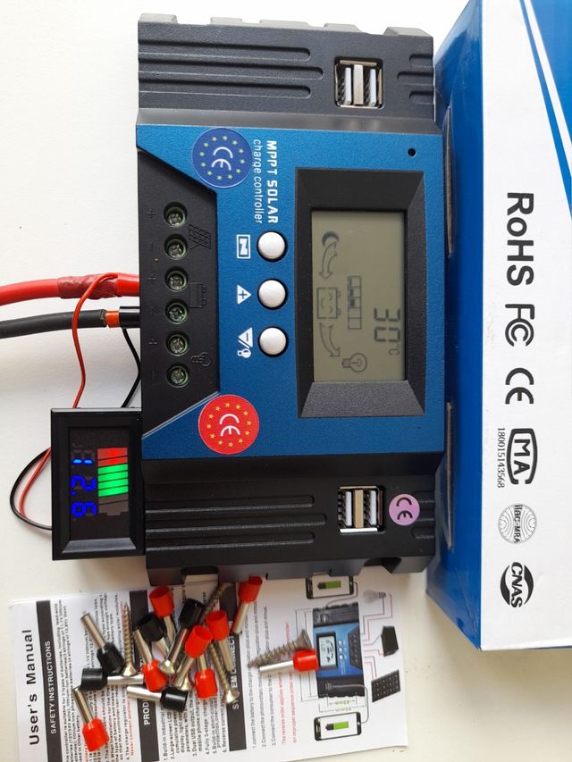 REGULADOR 100AM MPPT