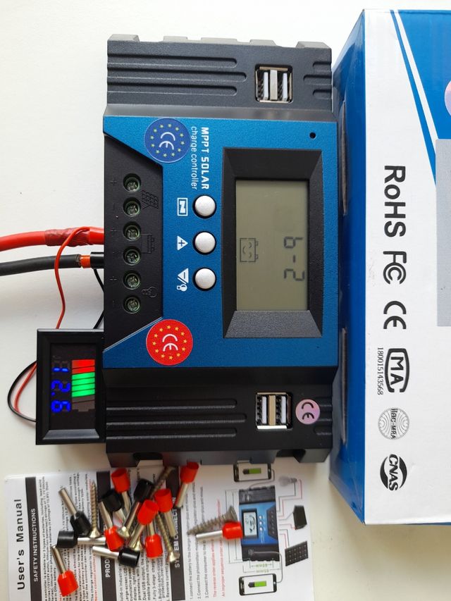 REGULADOR 100AM MPPT