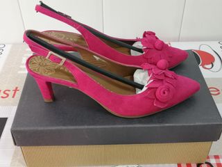 ZAPATOS FUCSIA PEDRO MIRALLES DESTALONADOS
