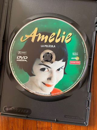 Amelie, pelicula dvd cine francés.