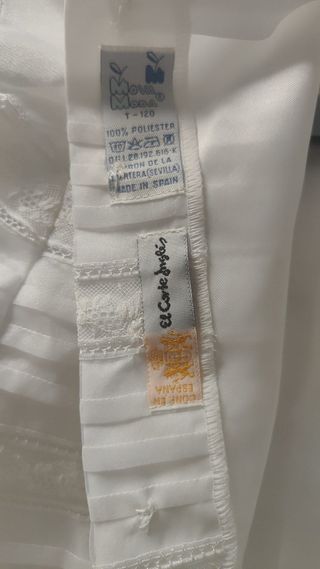 vestido de comunión