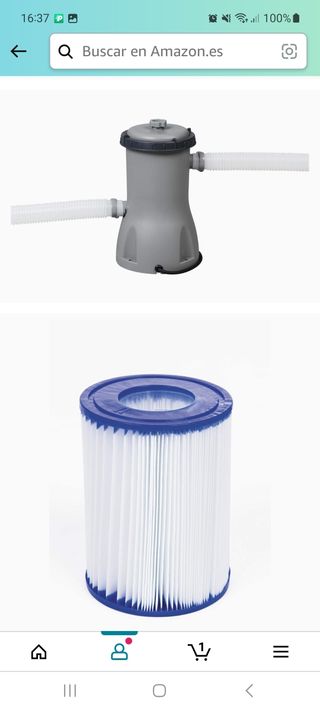 Bomba de Filtración (220-240V), sin tubos.