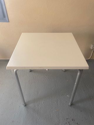 Lote mesas para terraza blanco warzalit