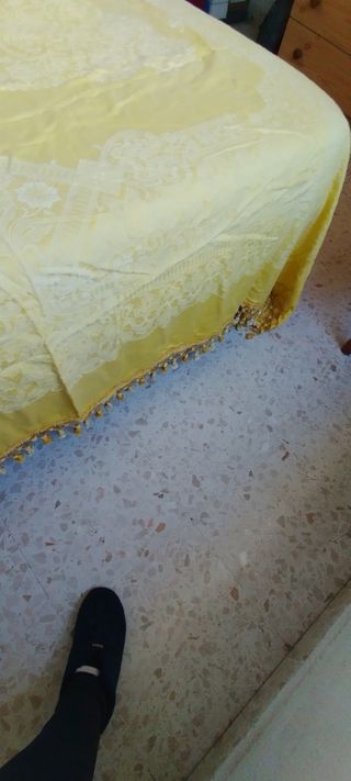 Colcha para cama. 1.50.  Tal como se ven las fotos