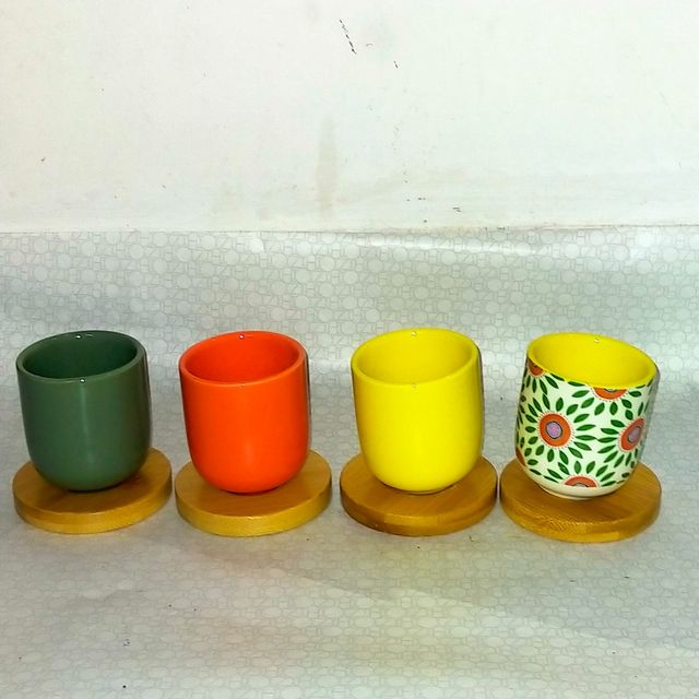 Juego 4 Tasas con Platillos