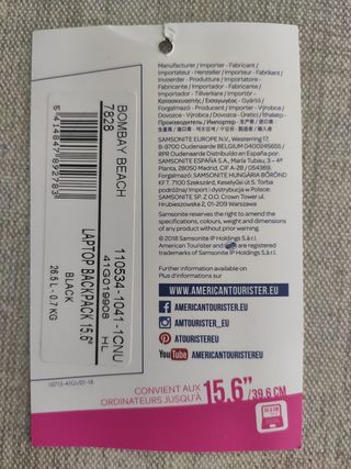 Maletín con ruedas 15'6" American Tourister