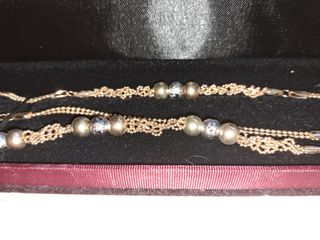 COLLAR Y PULSERA SIN ESTRENAR (LEER DESCRIPCIÓN)
