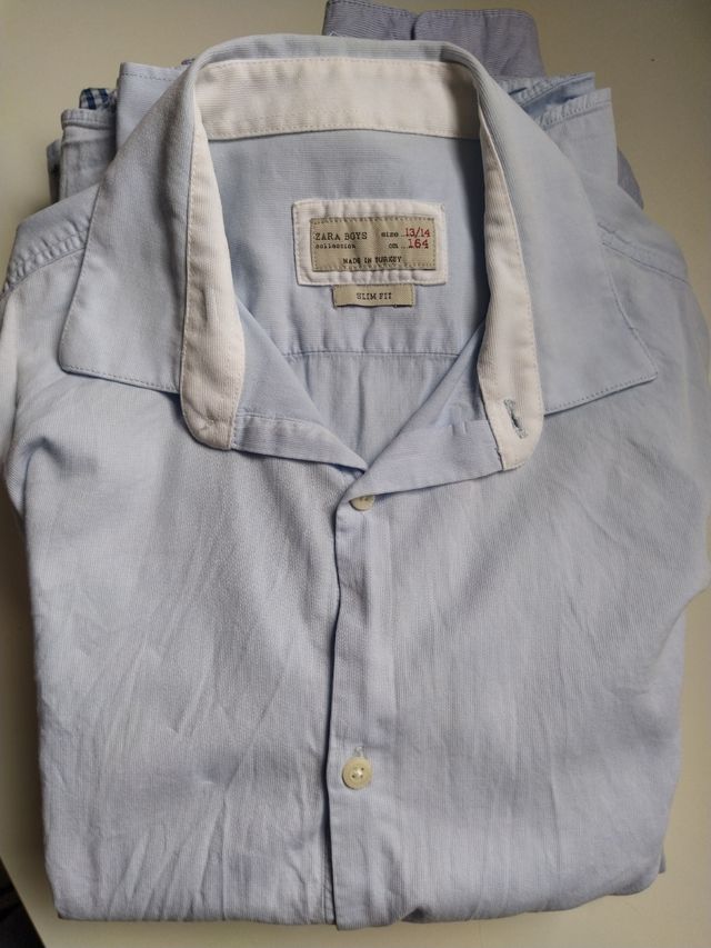 5 camisas niño 13-14 años