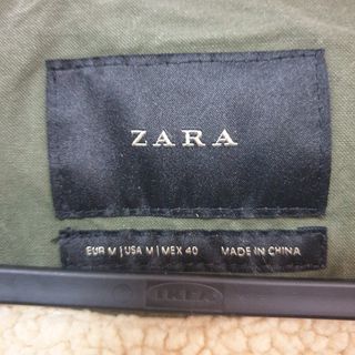 Trenca verde de zara