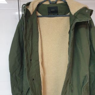 Trenca verde de zara