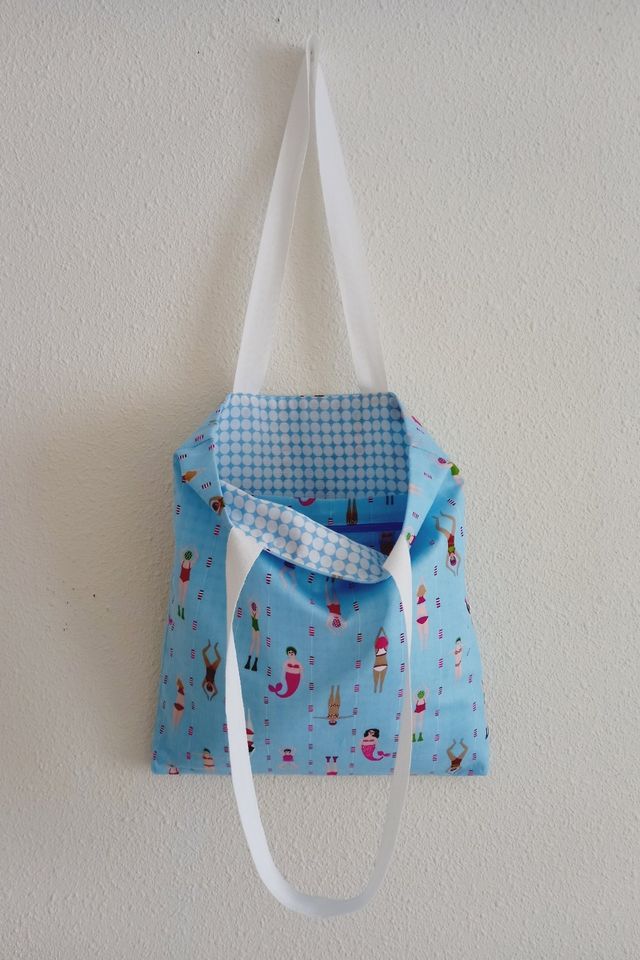 BOLSO TOTE BAG REVERSIBLE Natación