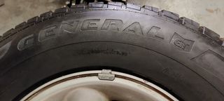 4 Llantas Ssangyong Mitsubishi etc, con neumáticos