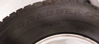 4 Llantas Ssangyong Mitsubishi etc, con neumáticos