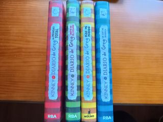 diario de Greg lote 4 libros
