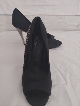 Zapatos tacon negro