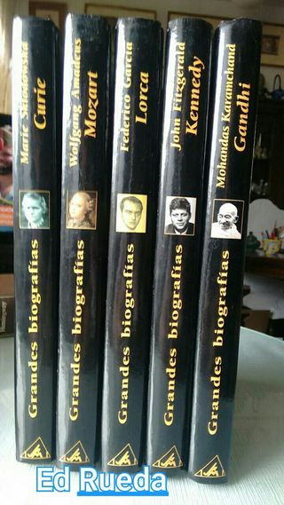 Novelas y Biografías.