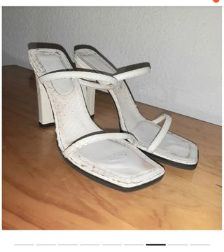 Tacones abiertos GF ferre pitón 38