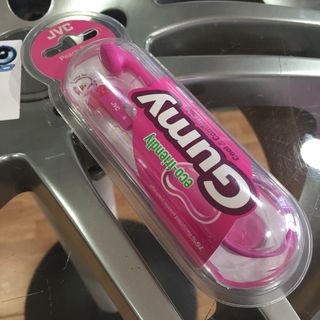 🔰JVC Auriculares de Botón color rosa