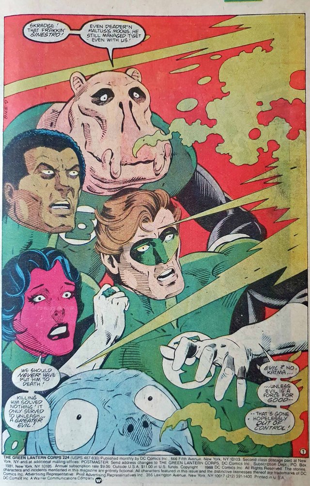 Comic Green Lantern nuevo