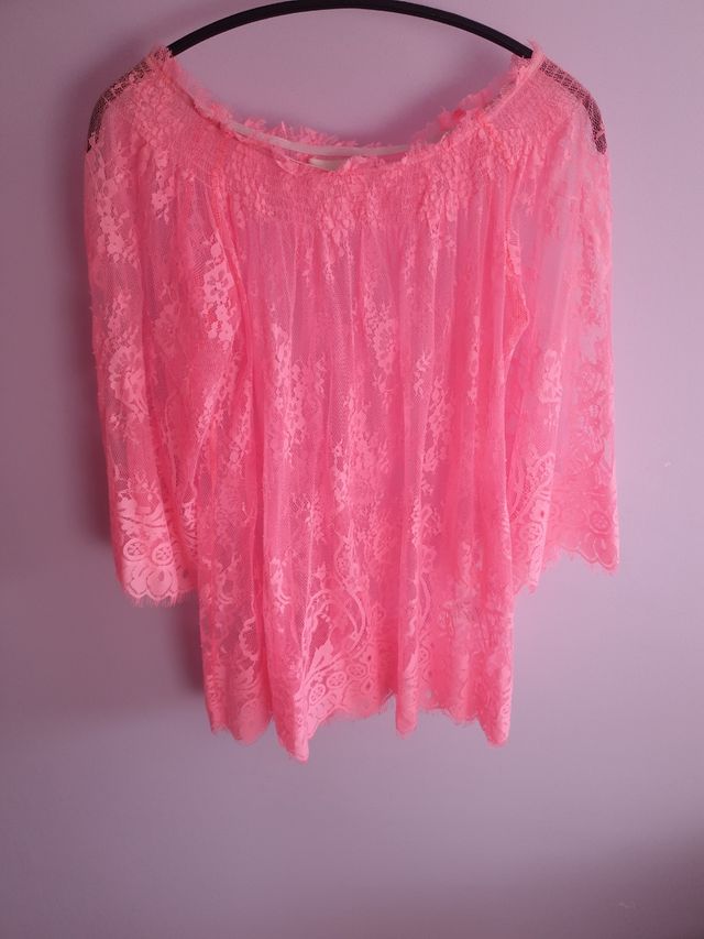 Blusa rosa