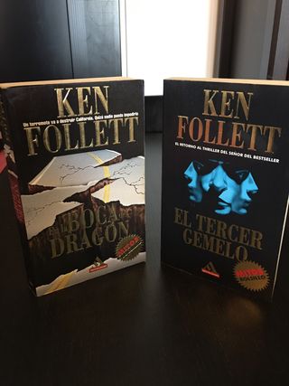KEN FOLLET. Libros.