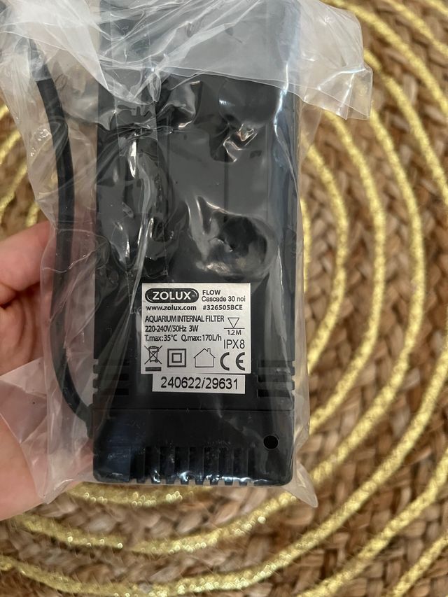 Filtro interno en cascada 30 180L/H (3W).