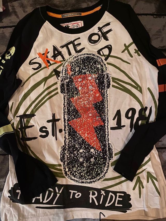 Camiseta desigual 11/12