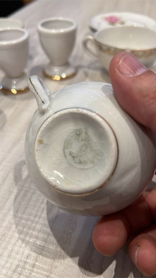 LOTE PORCELANA CAFÉ