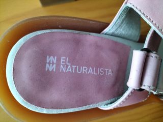 Sandalias color rosa, talla 39 de El Naturalista