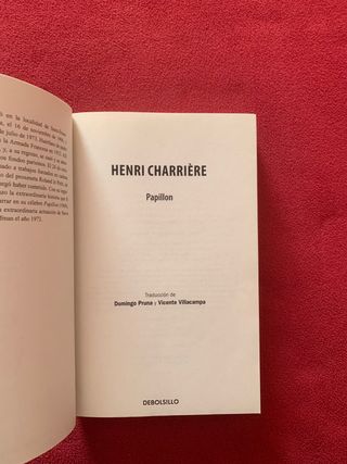 Papillon - Henri Charrière