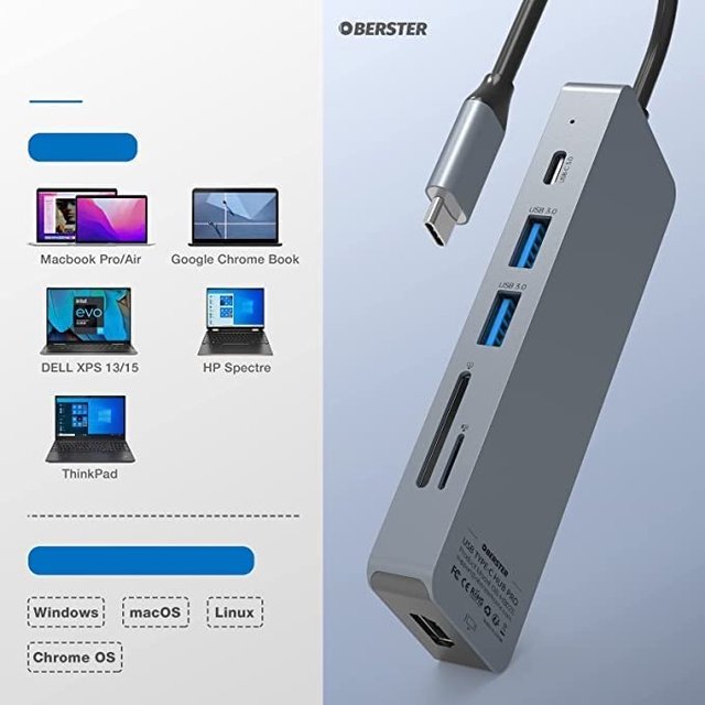 10 en 1 HUB USB C Docking Station hub NUEVO