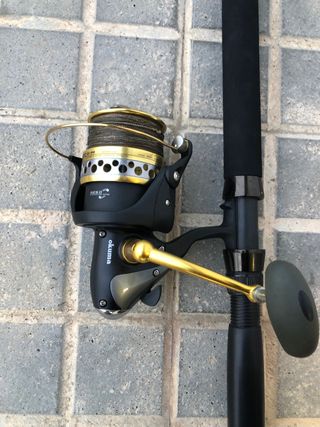 Carrete okuma jigging spining