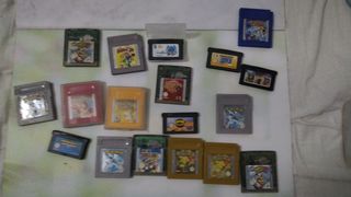 Pack Videojuegos GBA GB y Gbc Mario Crash FF