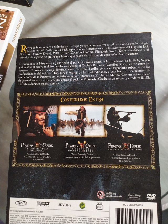 Trilogía Piratas del Caribe