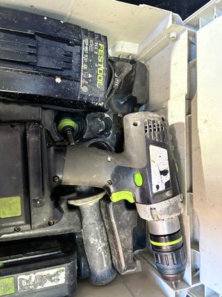 Taladro atornillador batería festool