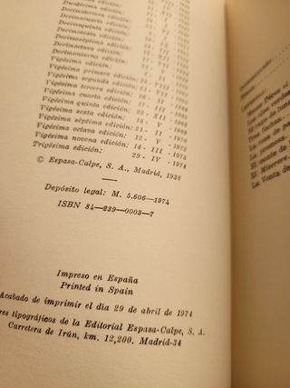 Rimas y leyendas de Gustavo A. Becquer 1974