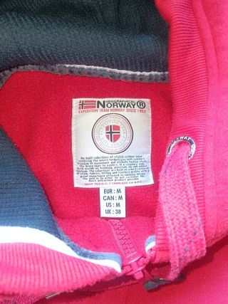 Jersey rojo de Norway