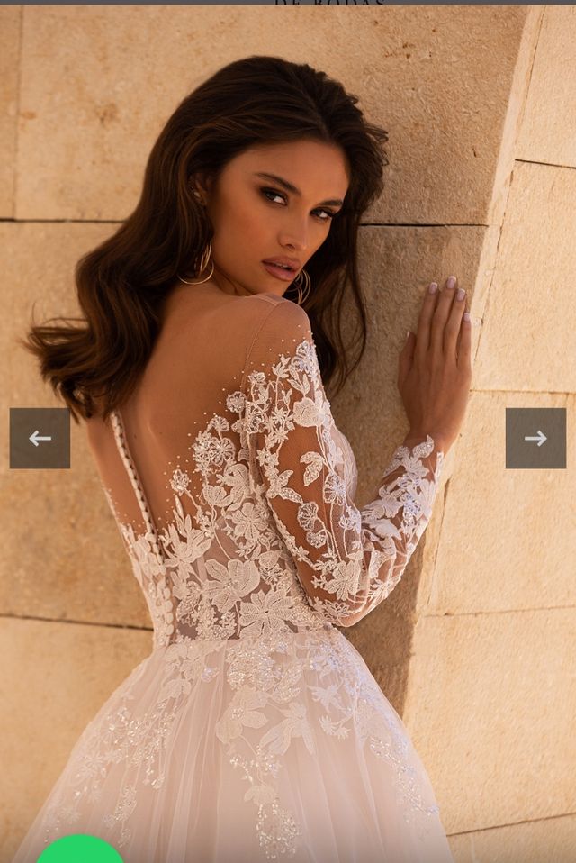 Alquiler vestido novia talla xxs