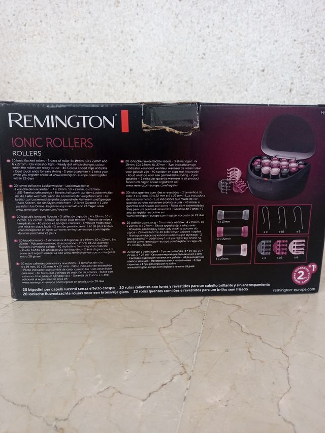 Rulos calientes con iones