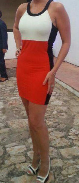 vestido cóctel salsa